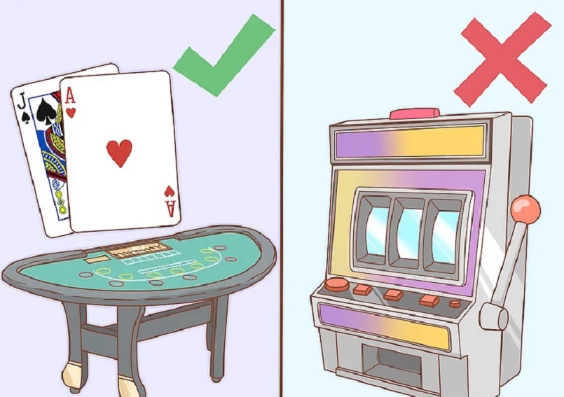 Ưu tiên chọn chơi các trò đánh bạc trên bàn là cách chơi Casino luôn thắng ít ai biết